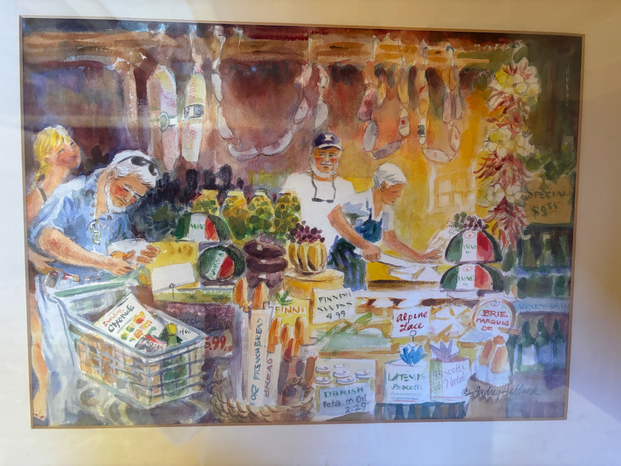 Sunday Monday Sailors - Painting By Audrey Hulburd
