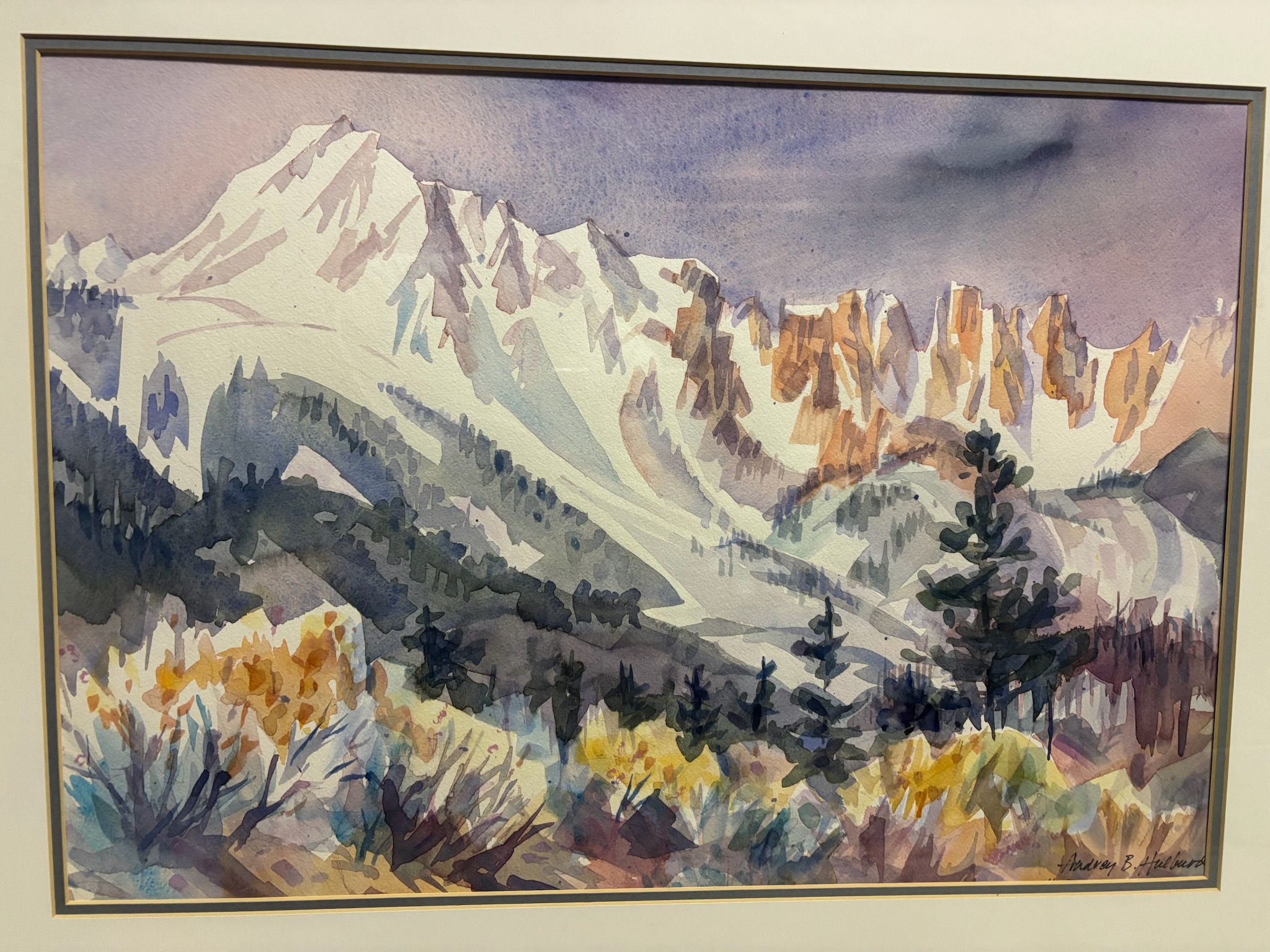 Minarettes - Painting By Audrey Hulburd