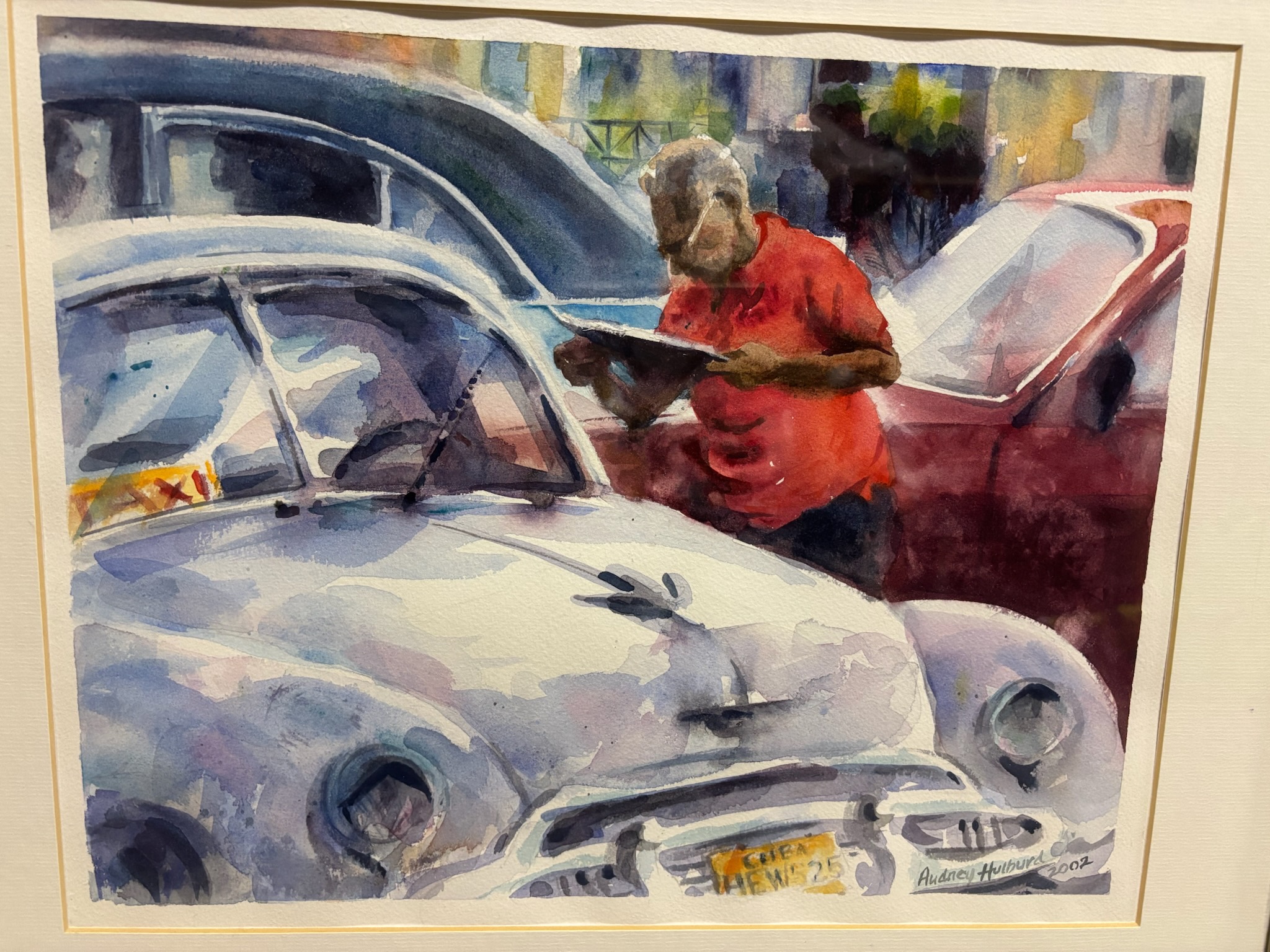 Taxista - Painting By Audrey Hulburd